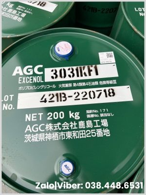 POLYETHER POLYOLS (PPG) Excenol 3031